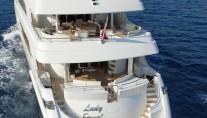 LADY FERYAL -  Aft View